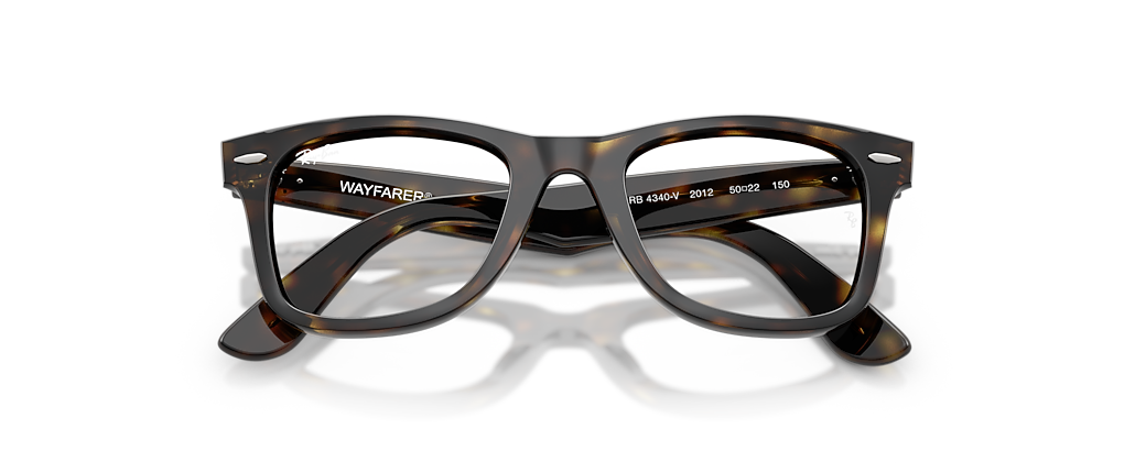 Ray-Ban RB4340V Wayfarer Ease Optics Havana Frames