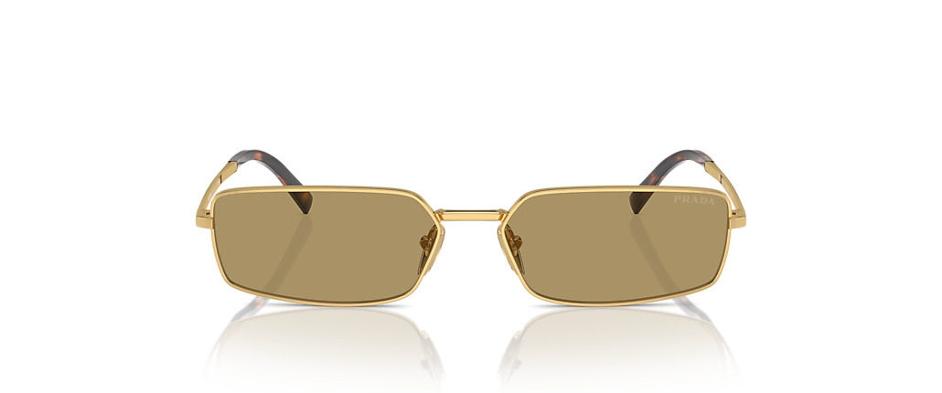 Prada PR A60S Gold Sunglasses