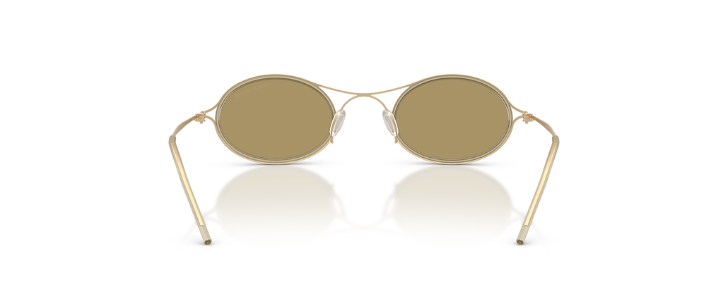 Giorgio Armani AR6187 Matte Pale Gold Sunglasses