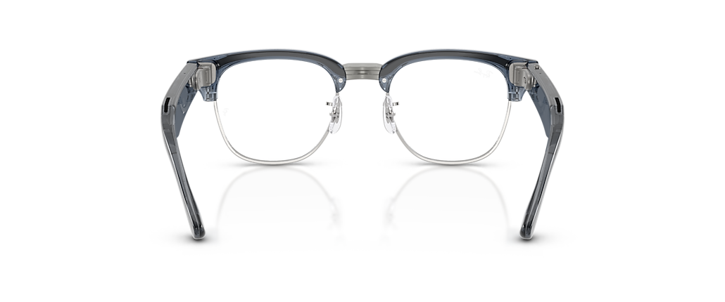 Ray-Ban Ray-Ban Meta Audio Clubmaster Optics Transparent Sky Blue Ray-Ban Meta Smart Glasses
