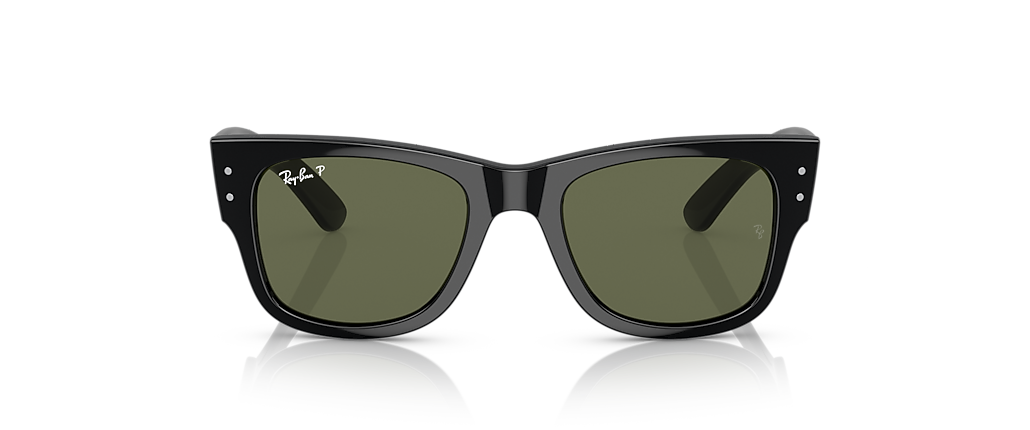 Ray-Ban RB0840S Mega Wayfarer Black Sunglasses