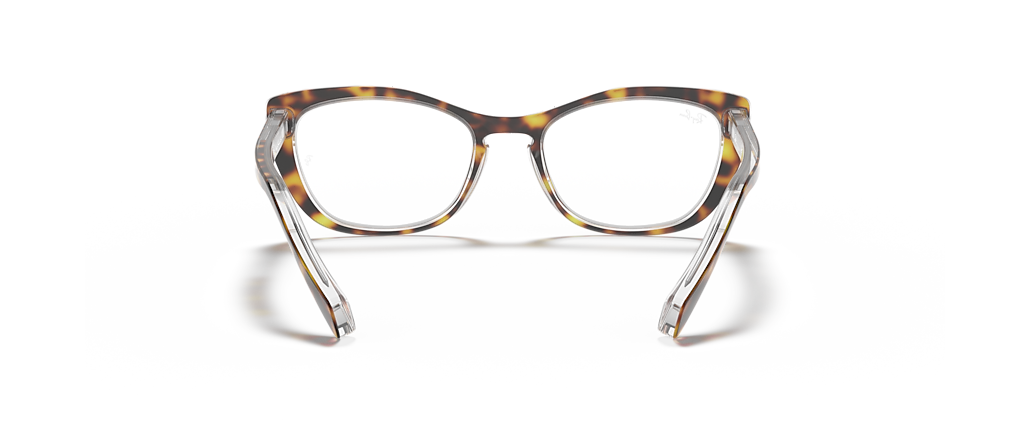 Ray-Ban RB5366 Optics Havana On Transparent Frames