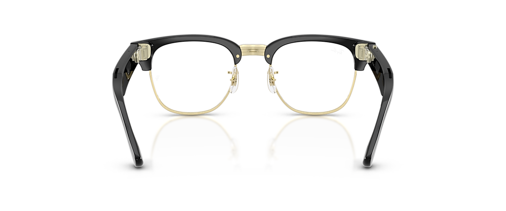 Ray-Ban Ray-Ban Meta Audio Clubmaster Optics Black Ray-Ban Meta Smart Glasses