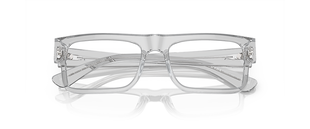 Prada PR A01V Transparent Grey Frames