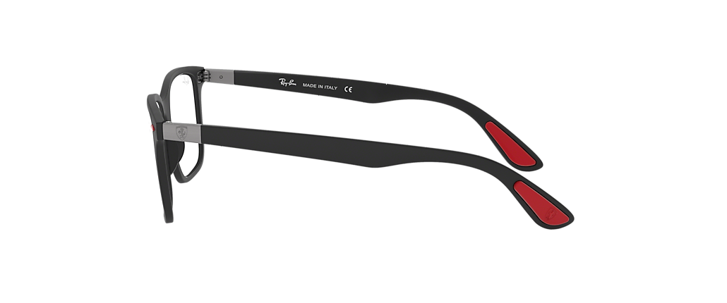 Ray-Ban RB7144M Scuderia Ferrari Collection Black Frames