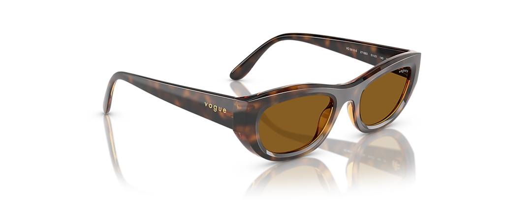 Vogue Eyewear VO5616S Total Dark Havana Sunglasses