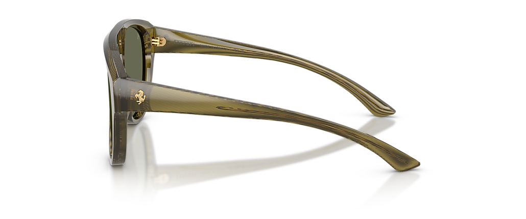 Ferrari FH2024U Striped Green Sunglasses