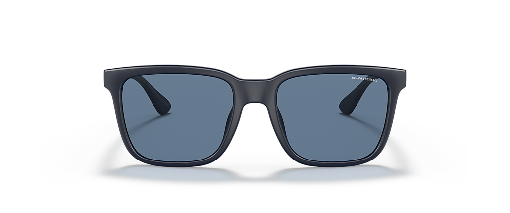 Armani Exchange AX4112SU Dark Matt Blue Sunglasses
