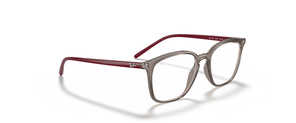 Ray-Ban RB7185 Transparent Grey Frames