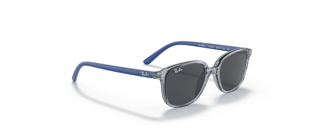 Ray-Ban RB9093S Leonard Kids Transparent Blue Sunglasses