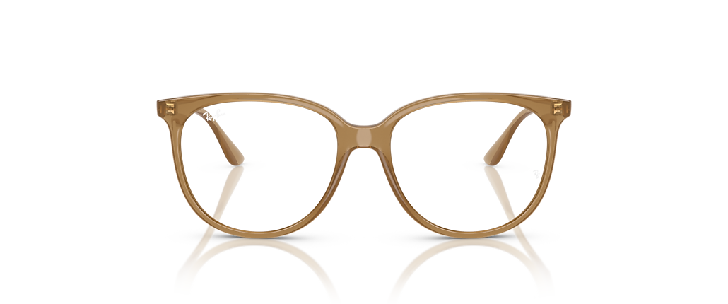 Ray-Ban RB4378V Optics Opal Light Brown Frames
