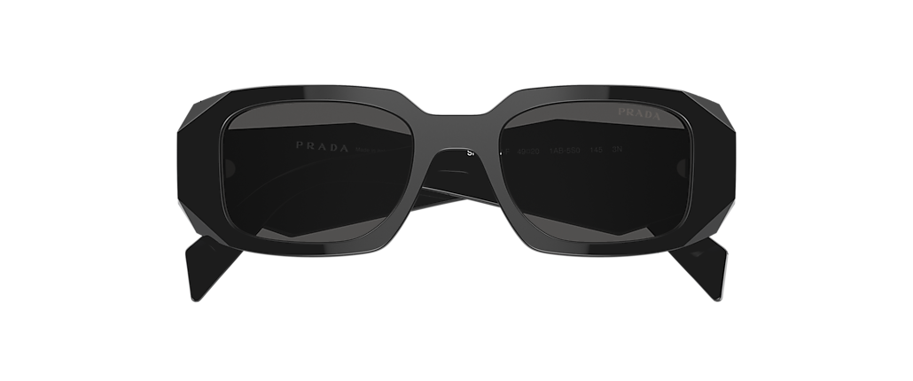 Prada PR 17WSF Black Sunglasses