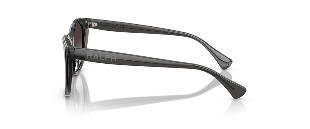 Ralph RA5324U Shiny Transparent Black Sunglasses