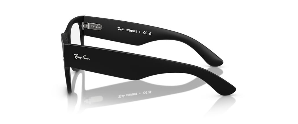 Ray-Ban RB7840V Mega Wayfarer Optics Liteforce Sand Black Frames