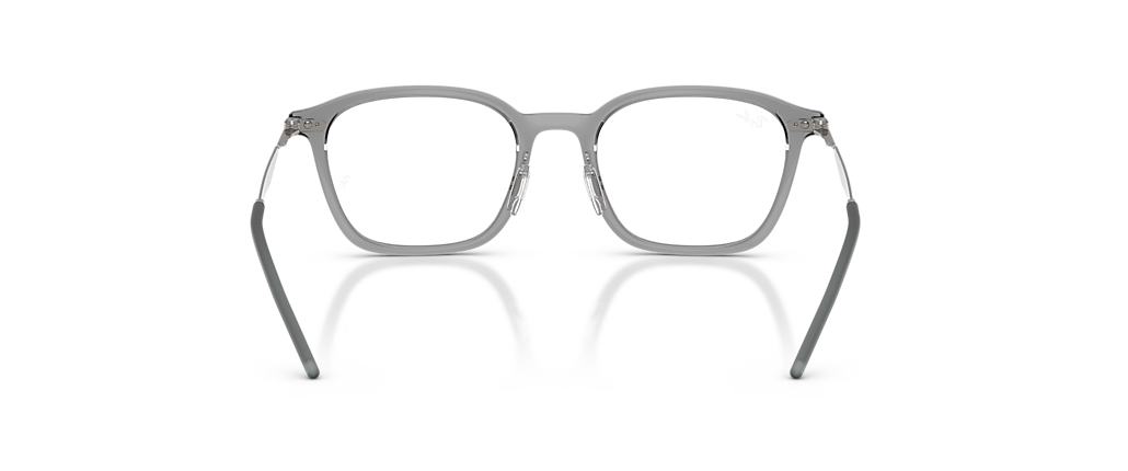 Ray-Ban RB7555 Optics Transparent Grey Frames