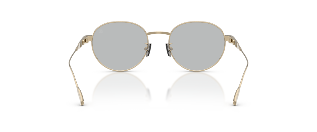Moncler ME4006TD Subtila Shiny Pale Gold Sunglasses
