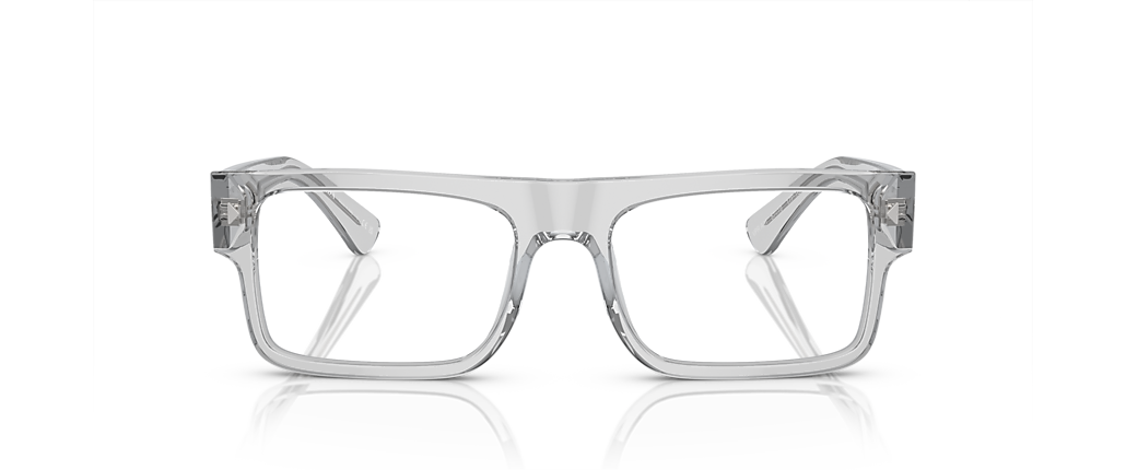 Prada PR A01V Transparent Grey Frames