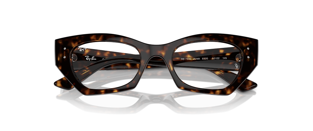 Ray-Ban RB7330 Zena Optics Bio-based Havana Frames