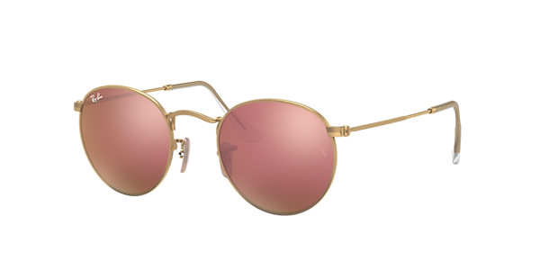 Ray-Ban RB3447 Round Flash Lenses