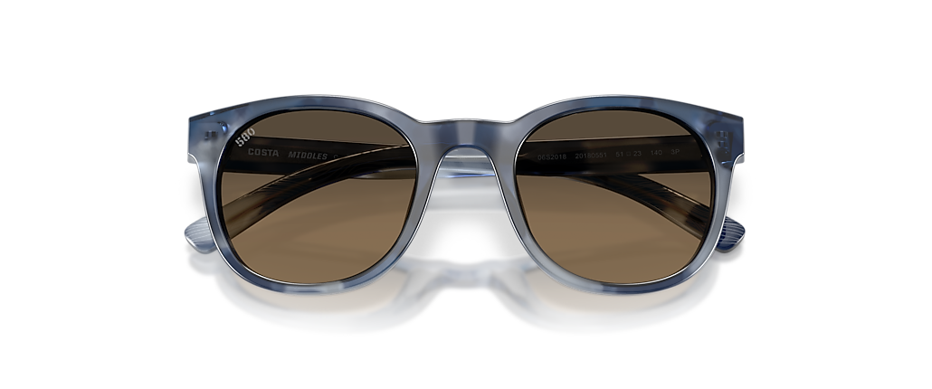 Costa 6S2018 Middles Deep Blue Crystal Sunglasses