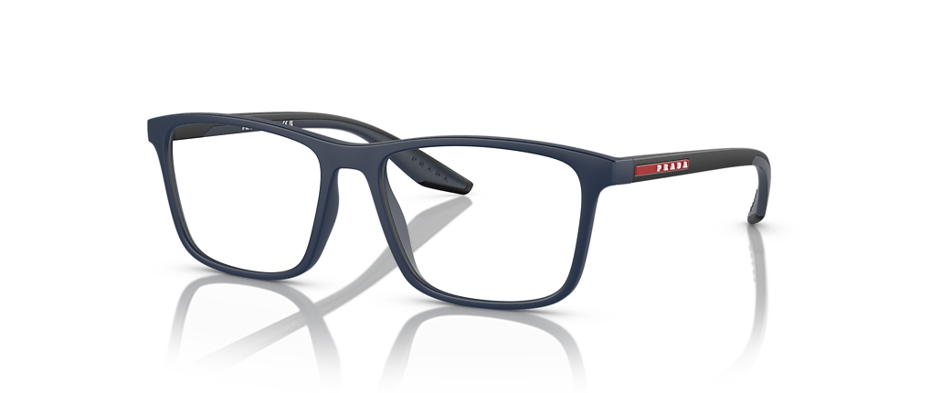 Prada Linea Rossa PS 01QV Blue Rubber Frames