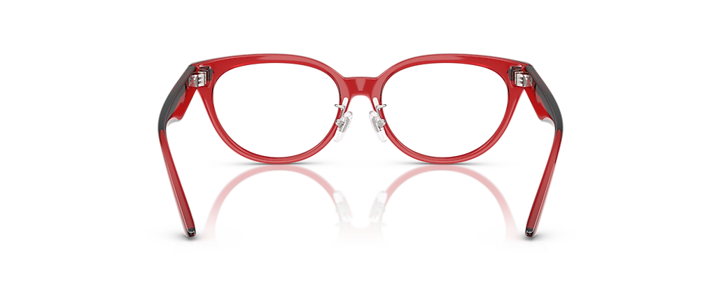 Versace VE3370D Red Transparent Frames