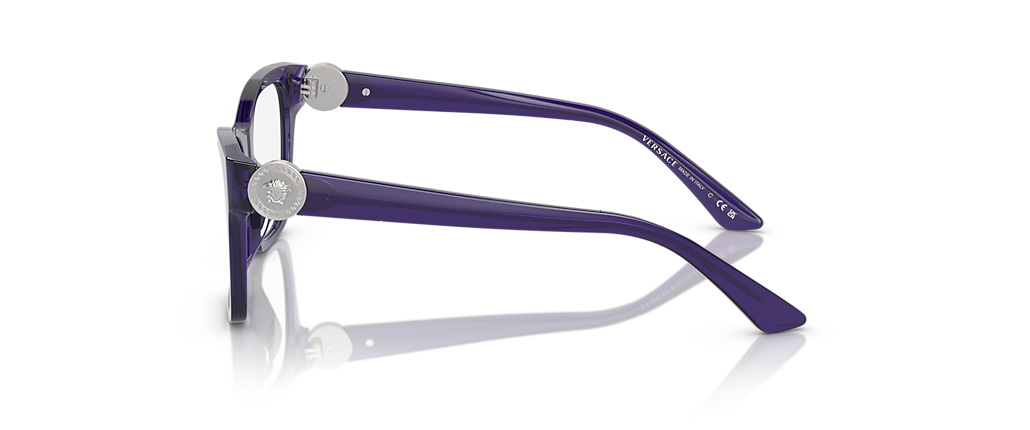 Versace VE3341U Transparent Purple Frames