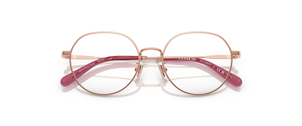 Coach HC5180TD Shiny Rose Gold Frames