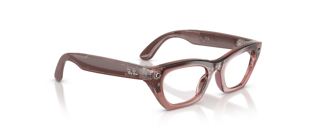 Ray-Ban Ray-Ban Meta (Gen 3) Zena Optics Milky Pink Blush Ray-Ban Meta Smart Glasses