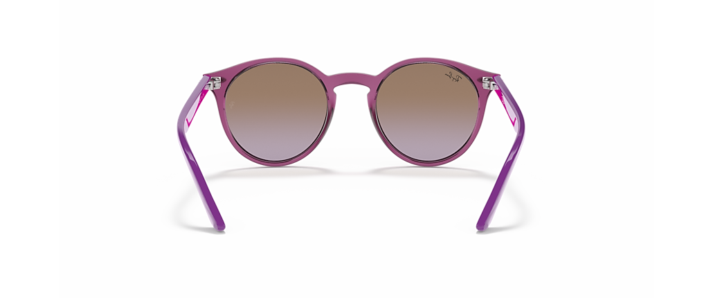 Ray-Ban RB9064S Kids Transparent Fuxia Sunglasses