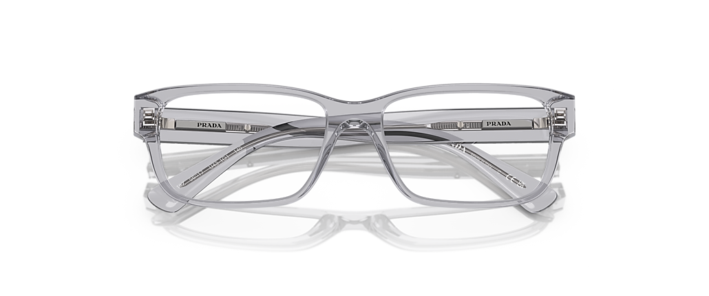 Prada PR 18ZV Crystal Grey Frames