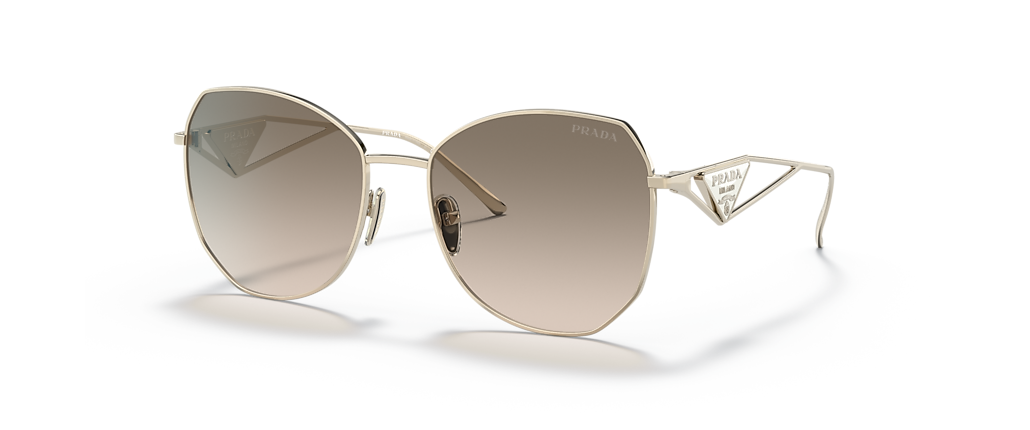 Prada PR 57YS Pale Gold Sunglasses
