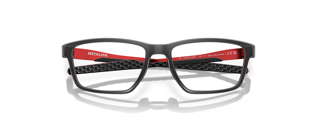 Oakley OX8153 Metalink Satin Grey Smoke Frames