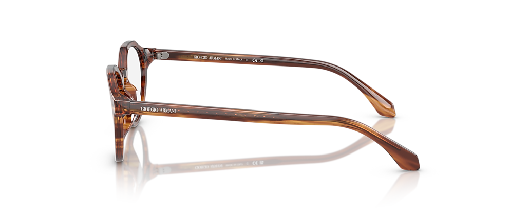 Giorgio Armani AR7264U Striped Brown Frames
