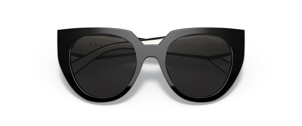 Prada PR 14WSF Black/Talc Sunglasses