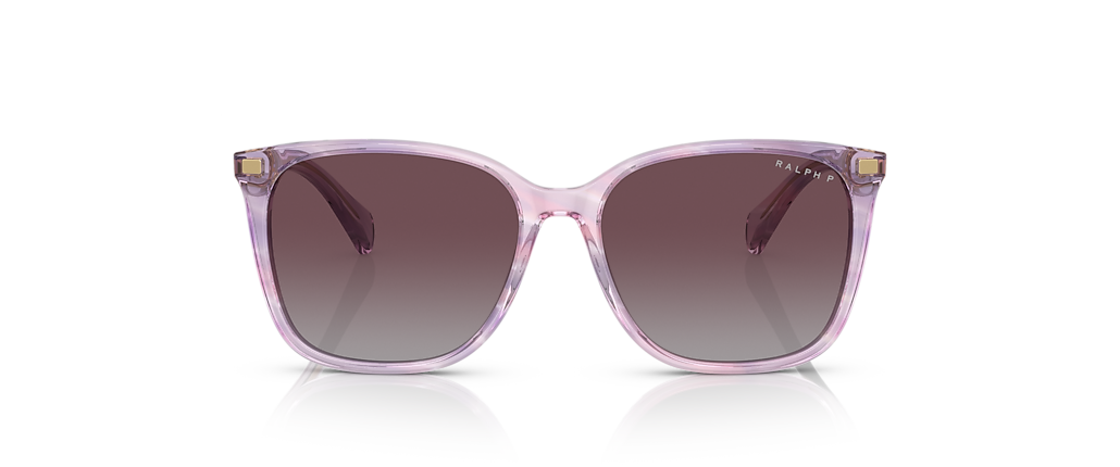 Ralph RA5293 VVCV Striped Purple Sunglasses