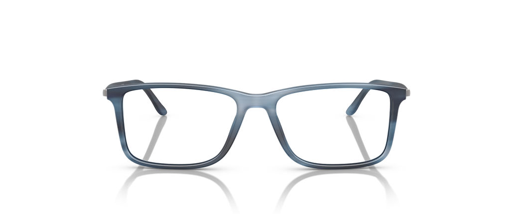 Giorgio Armani AR7261F Matt Stripped Blue Frames