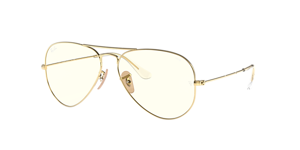 Ray-Ban RB3025 Aviator Clear Evolve