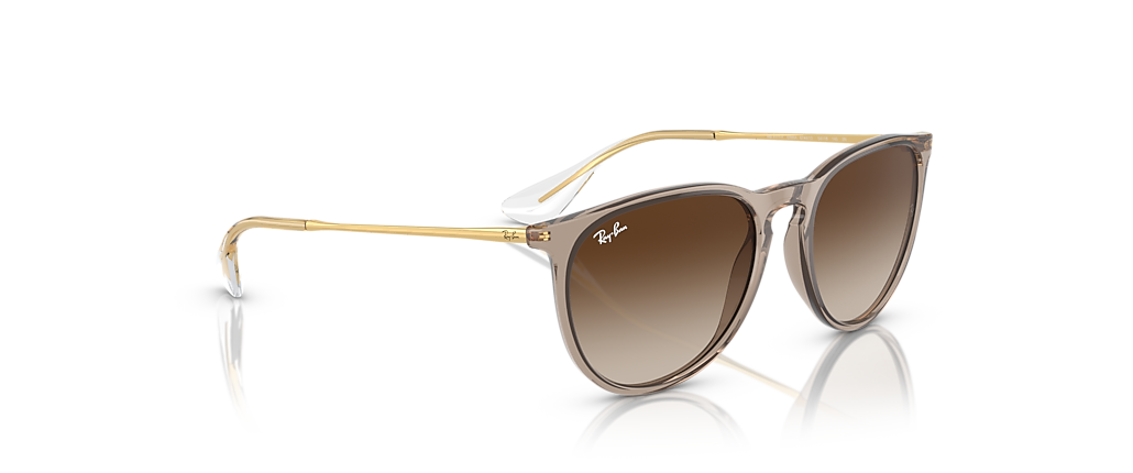 Ray-Ban RB4171F Erika Classic Transparent Light Brown Sunglasses