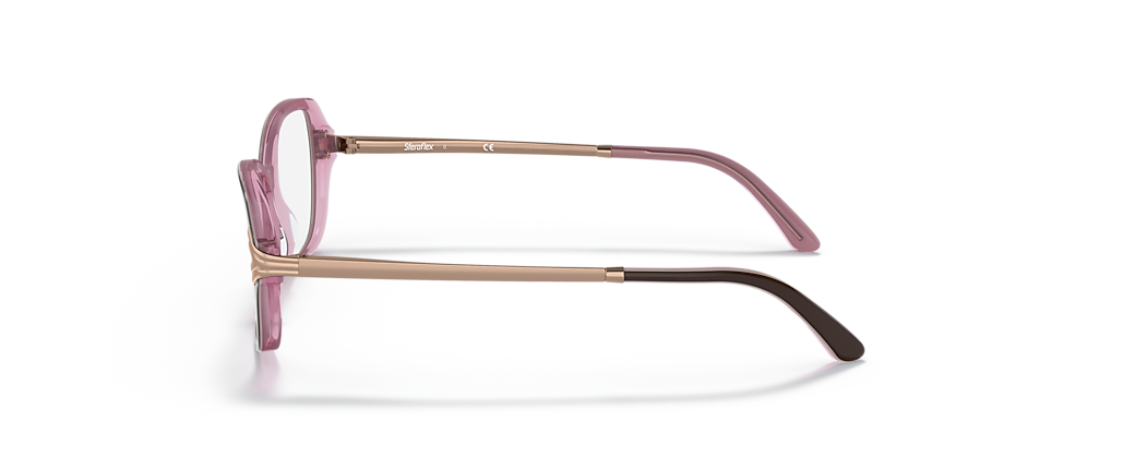 Sferoflex SF1576 Top Plum On Opal Pink Frames