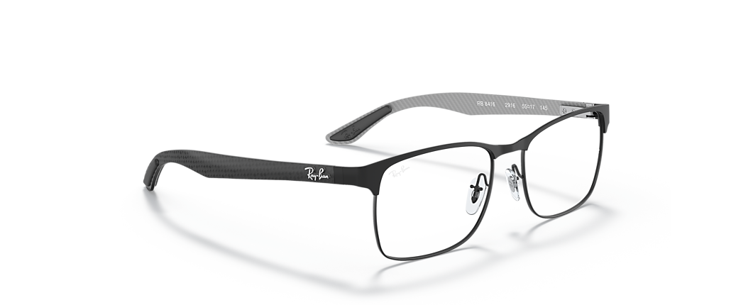 Ray-Ban RB8416 Optics Black On Gunmetal Frames