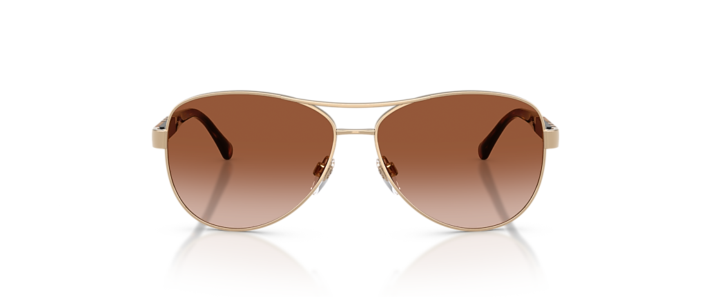 Burberry BE3080 Light Gold Sunglasses