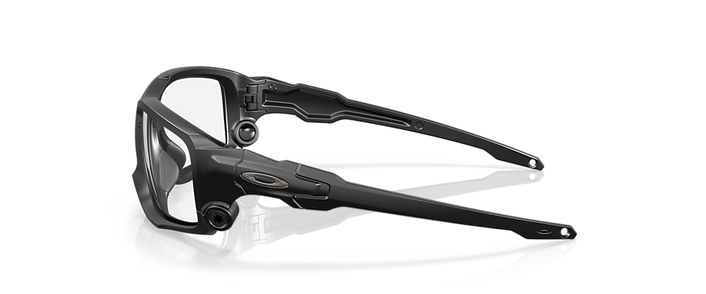 Oakley OO9329 SI Shock Tube w/ Grey & Clear Matte Black Sunglasses