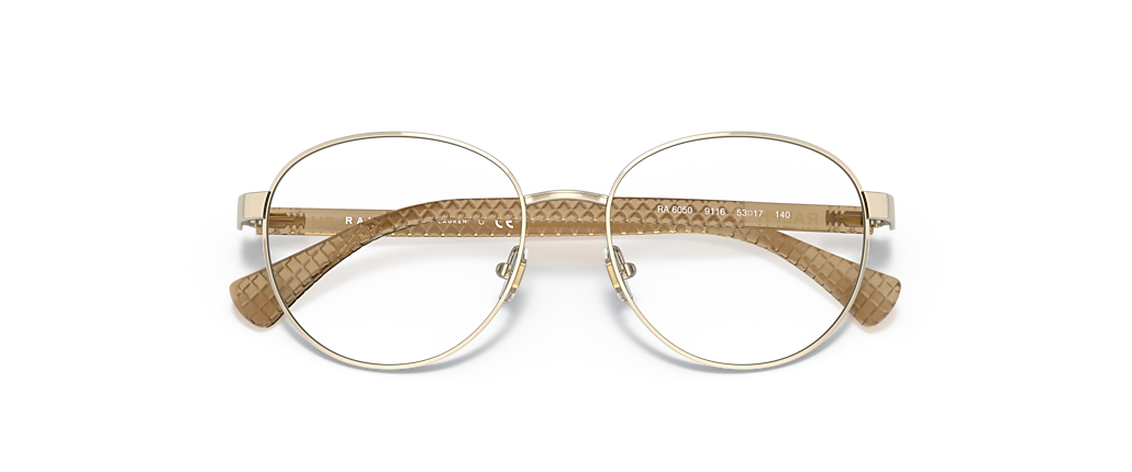Ralph RA6050 Shiny Pale Gold Frames