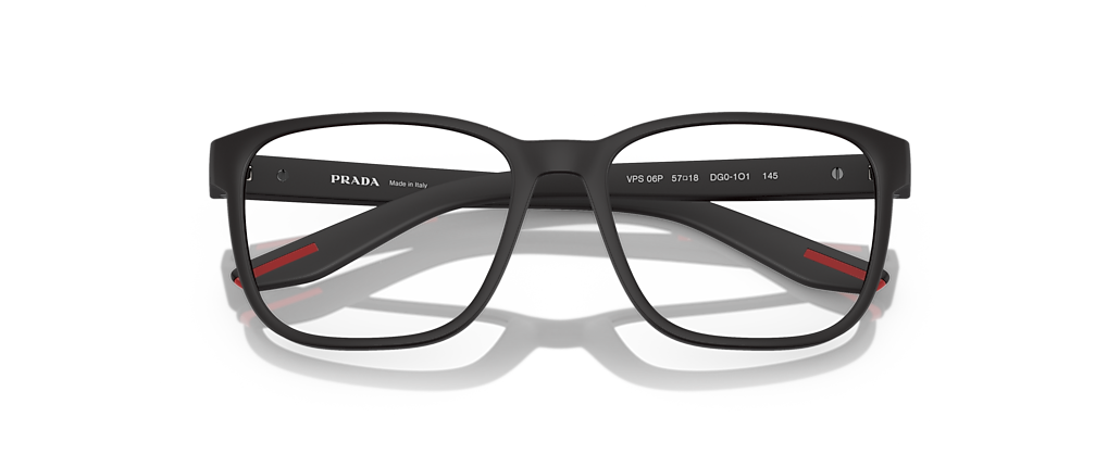 Prada Linea Rossa PS 06PV Black Rubber Frames