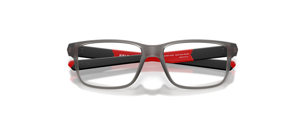 Oakley OY8007 Field Day (Youth Fit) Satin Grey Smoke Frames