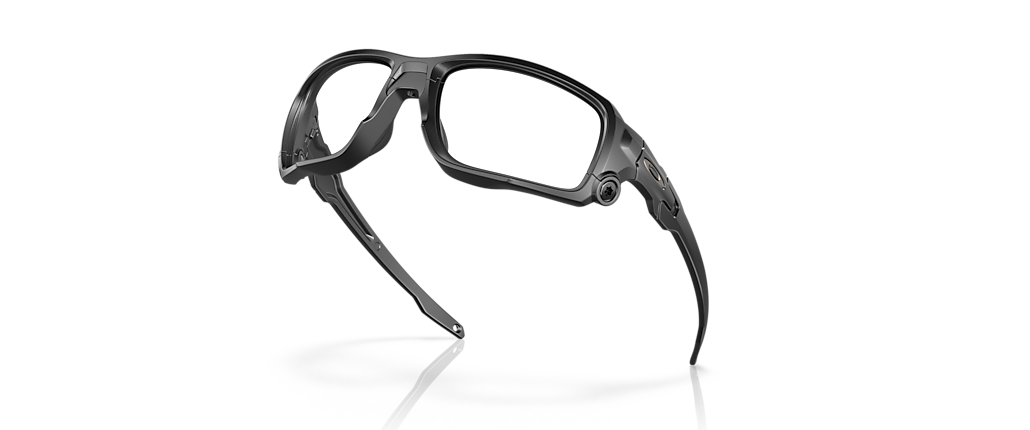 Oakley OO9329 SI Shock Tube w/ Grey & Clear Matte Black Sunglasses