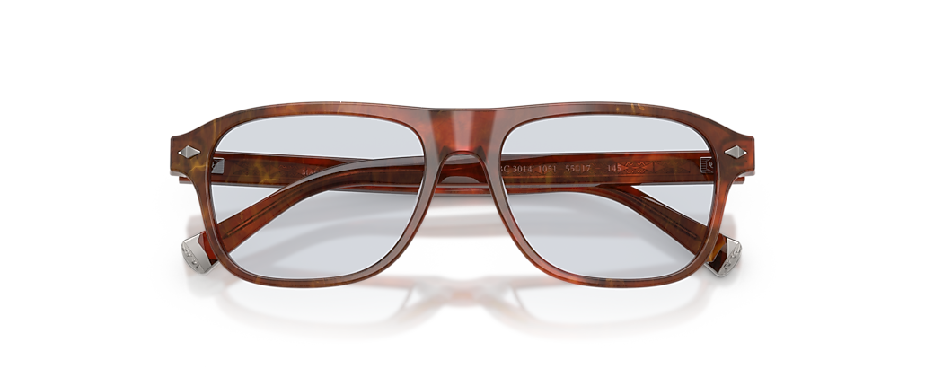 Brunello Cucinelli BC3014 Havana Radica Frames