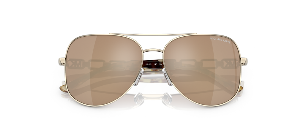 Michael Kors MK1121 Chianti Light Gold Sunglasses
