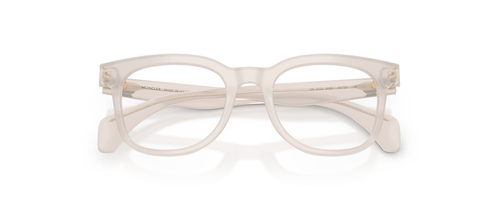 Moncler ME2023 Opal Shiny Milky Snow Frames